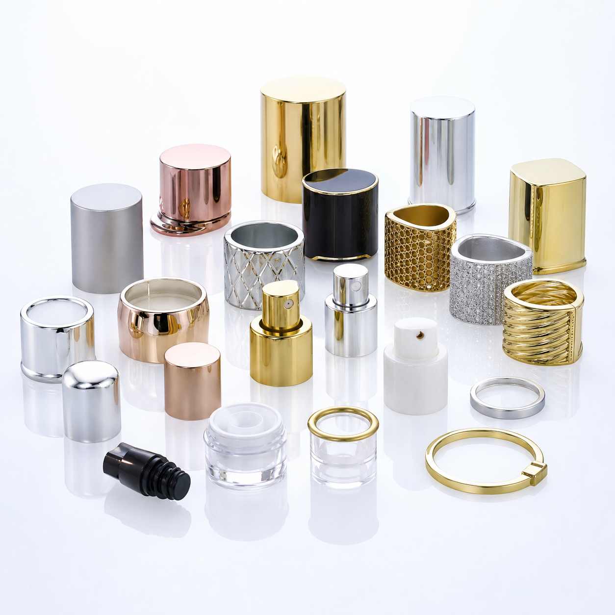 Metal and plastic component reference